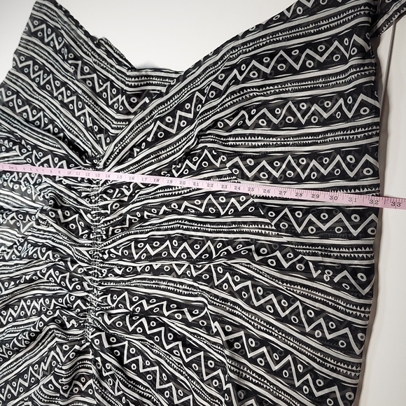 Rays & Waves Sleeveless Printed Dress 3XL - Picture 4 of 4